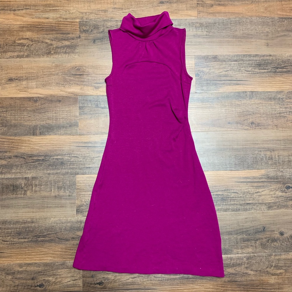 Diane Von Furstenberg wool turtleneck dress